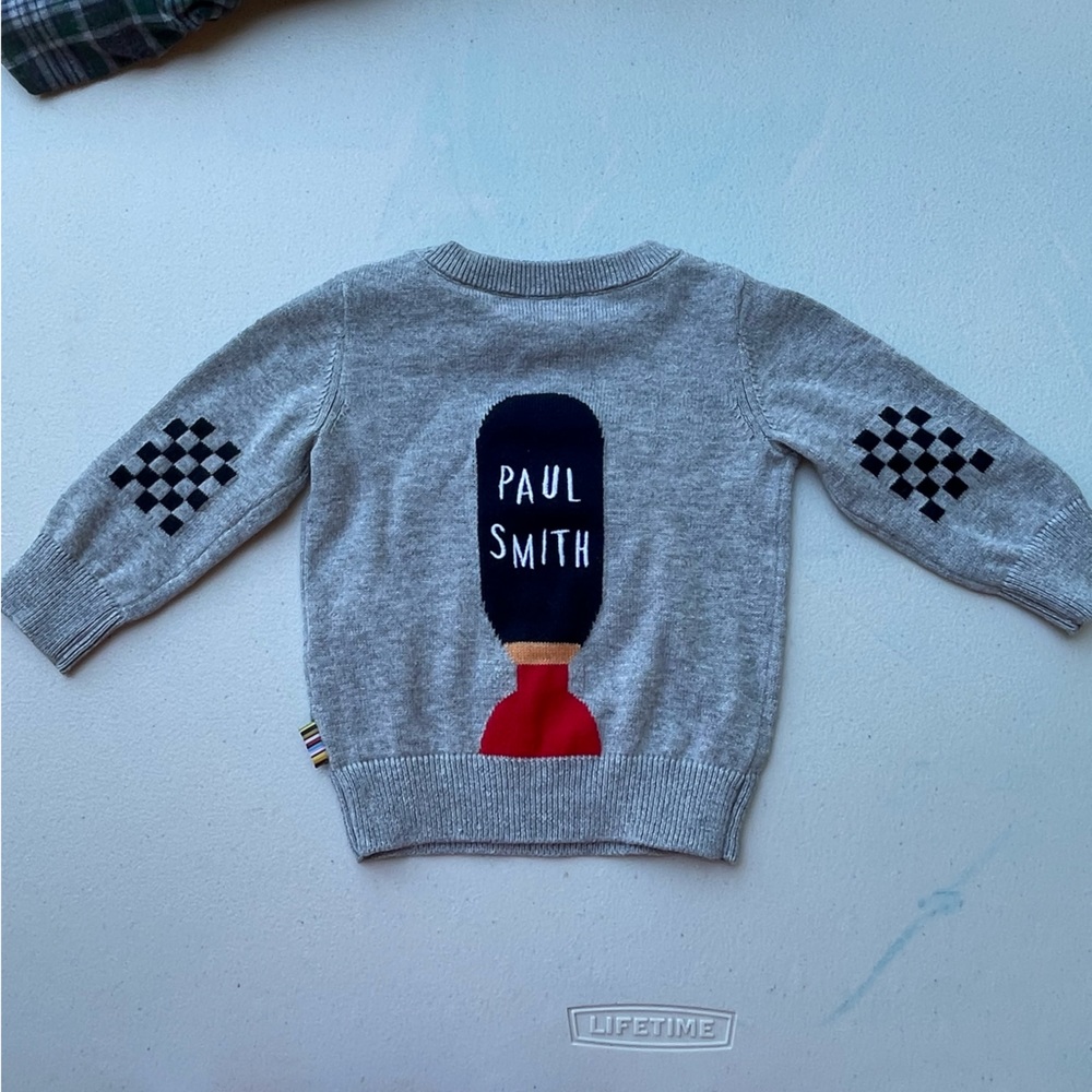 ADORABLE Paul Smith Baby sweater. NWT. 9M - Picture 2 of 3